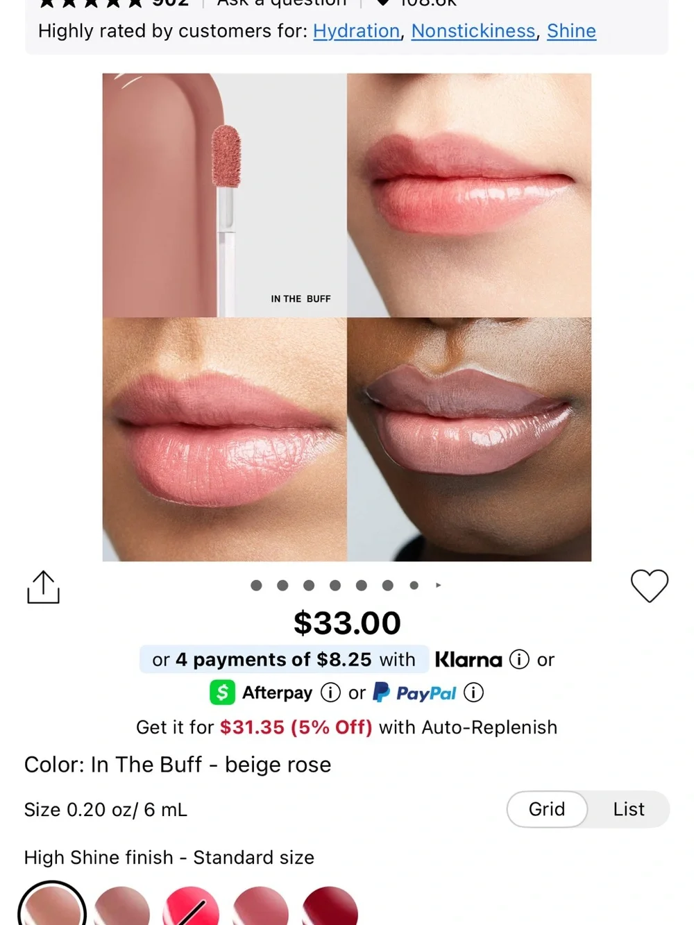 Bobbi Brown Crushed Oil-Infused Tinted Lip Gloss